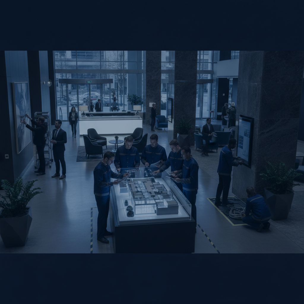 WMG crew working in a live operational environment