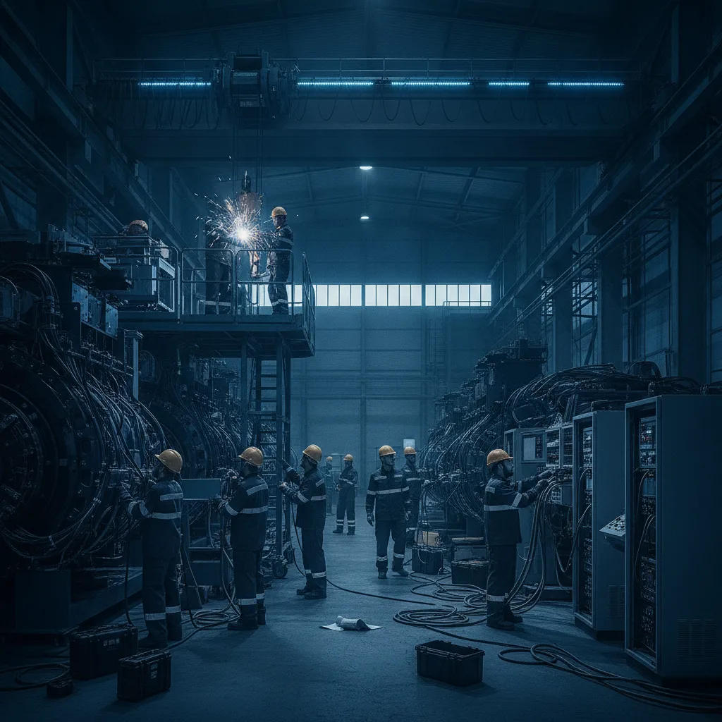 WMG on-site execution crew